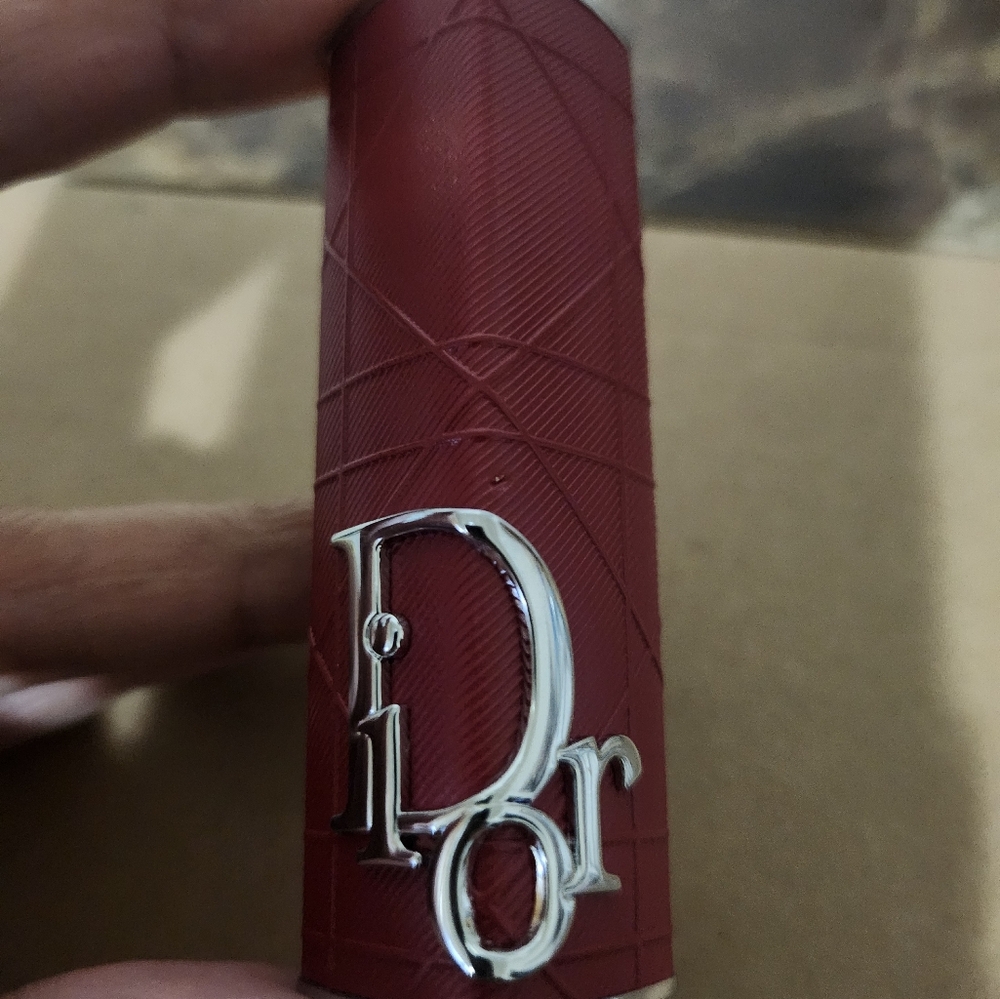 Dior Rouge Lipstick Holder/Case with Silver Accent New - Picture 4 of 8